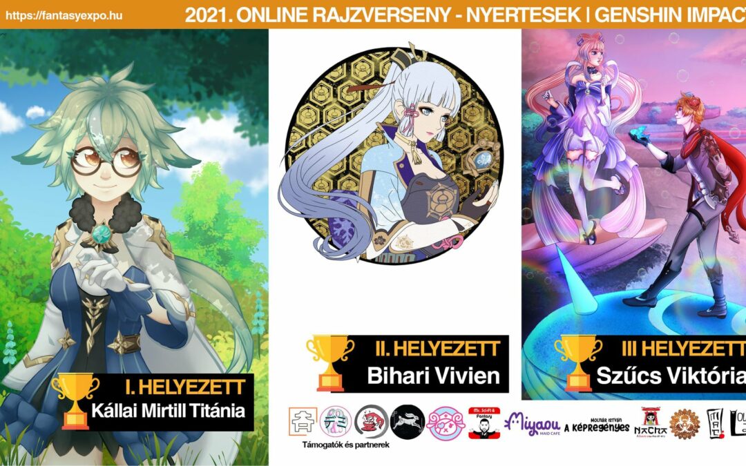 Fantasy Expo online rajzpályázat nyertesei