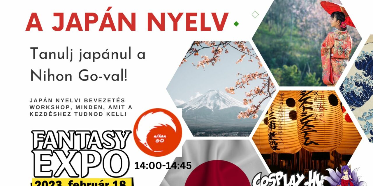 Nihon Go workshop kezdőknek – Tanulj Japánul