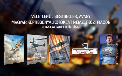 Előadás: Véletlenül bestseller, avagy Magyar képregényalkotóként nemzetközi piacon (Pozsgay Gyula)