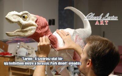 Előadás: Polacsek Larion – „A szobrász utat tör: így keltettem életre a Jurassic Park dínóit”