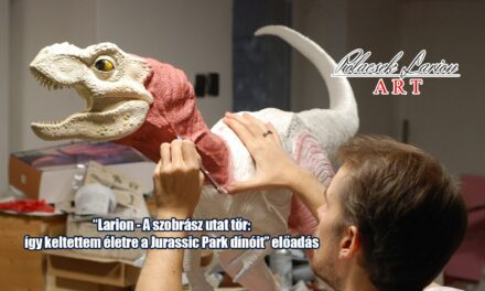 Előadás: Polacsek Larion – „A szobrász utat tör: így keltettem életre a Jurassic Park dínóit”