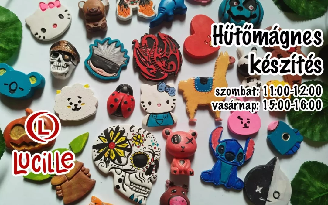 Lucille workshop – Hűtőmágnes készítés