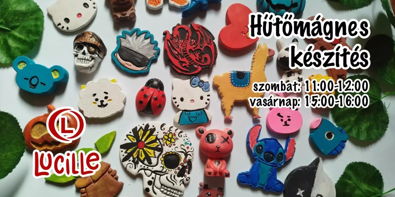 Lucille workshop – Hűtőmágnes készítés