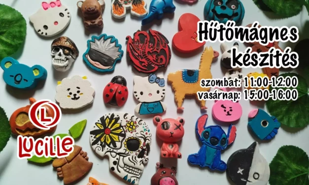 Lucille workshop – Hűtőmágnes készítés