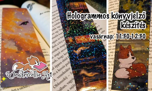 Wondercollie workshop – Hologrammos könyvjelző készítés