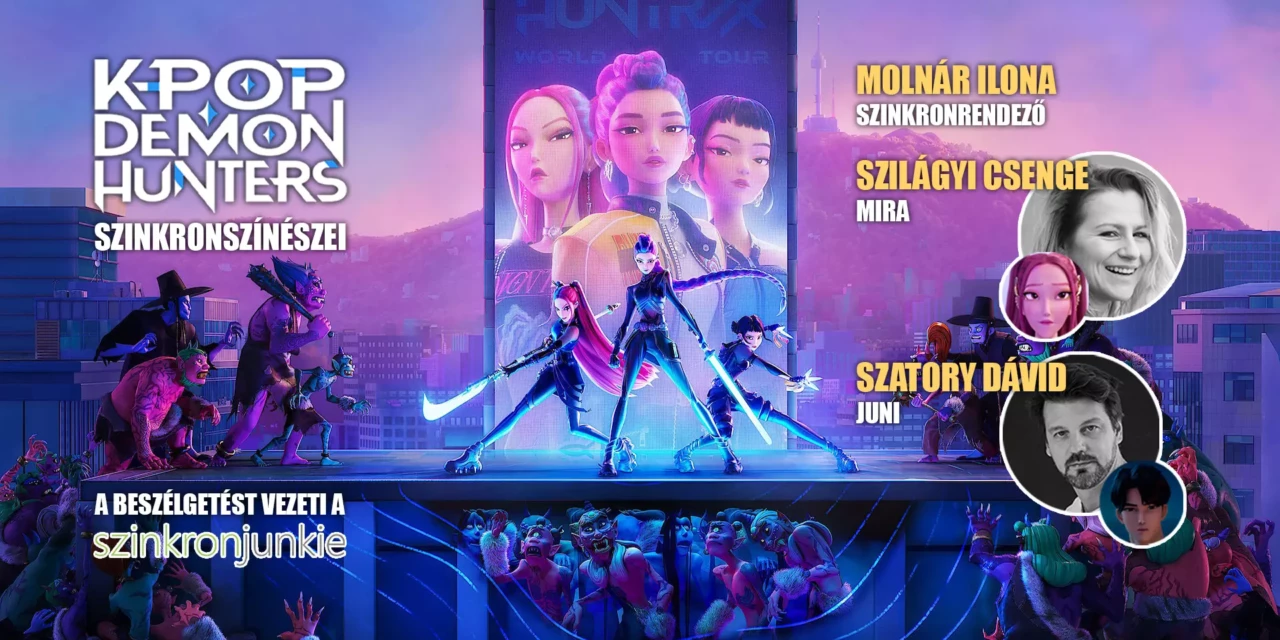 Beszélgetés a Kpop Demon Hunters szinkronszínészeivel