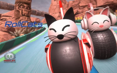 Hoglet Interactive – Rollcats bemutató és verseny
