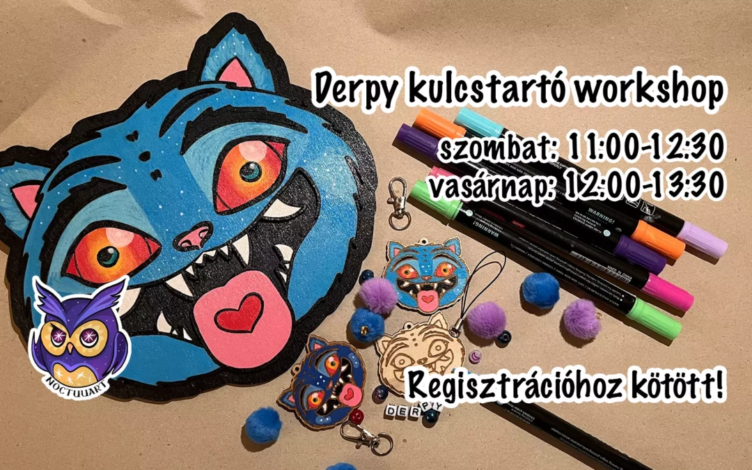 Noctuuart workshop – Derpy kulcstartó készítés
