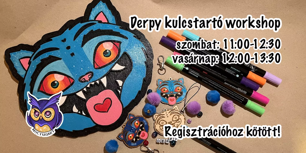 Noctuuart workshop – Derpy kulcstartó készítés