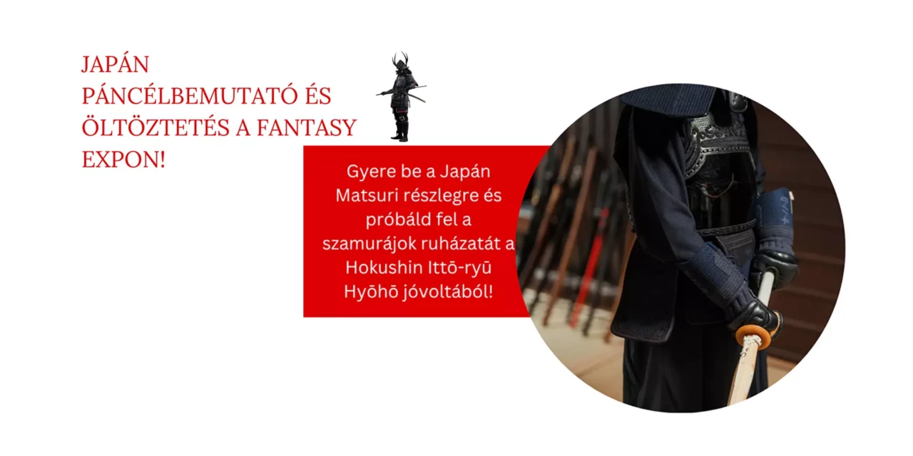 Japán páncélbemutató és öltöztetés
