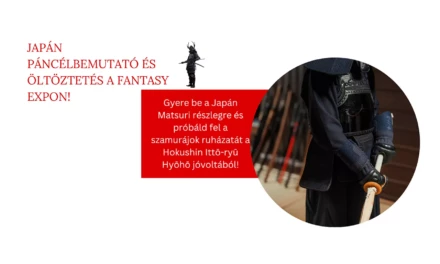 Japán páncélbemutató és öltöztetés