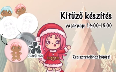 Zedesi Workshop: Kitűző Készítés