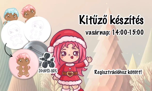 Zedesi Workshop: Kitűző Készítés