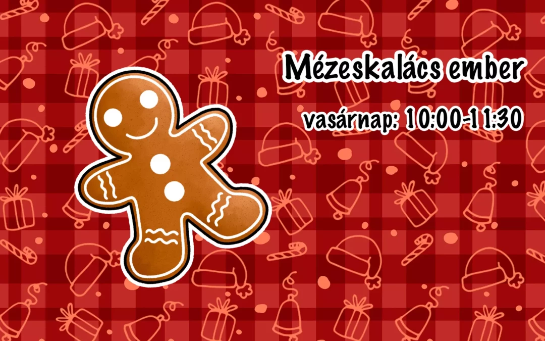 Mézeskalács figura workshop