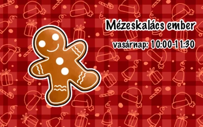 Mézeskalács figura workshop