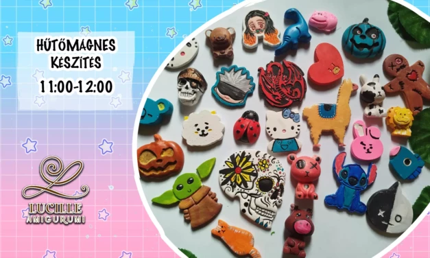 Lucille workshop: Hűtőmágnes készítés
