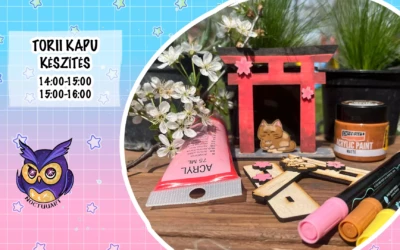 Noctuuart workshop: Torii kapu készítés