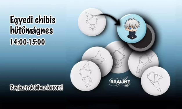 Egyedi chibis hűtőmágnes készítés az Alkimista Laborban