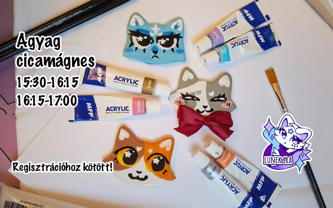 Agyag cicamágnes készítés az Alkimista Laborban