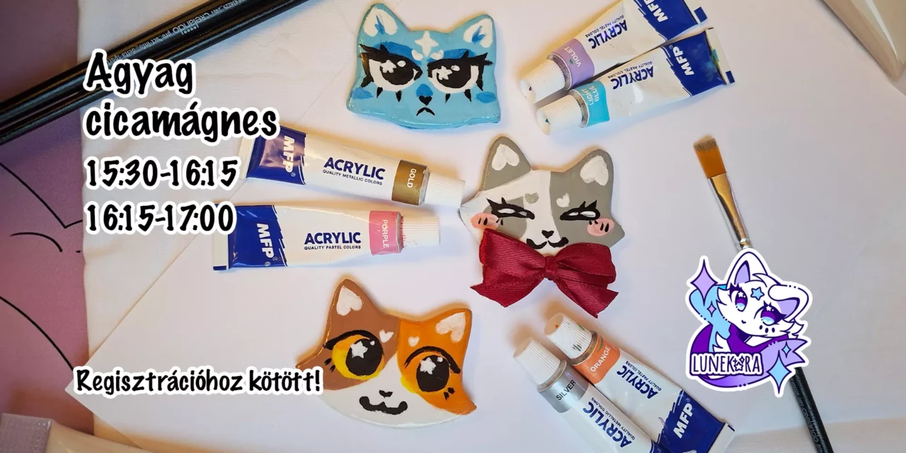 Agyag cicamágnes készítés az Alkimista Laborban