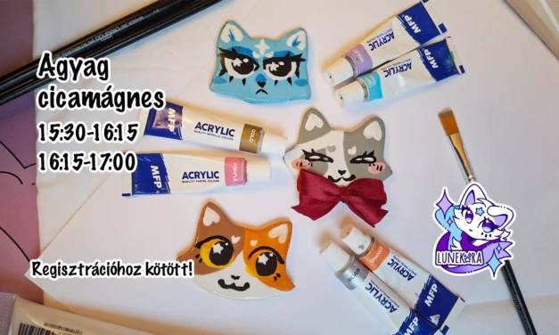 Agyag cicamágnes készítés az Alkimista Laborban